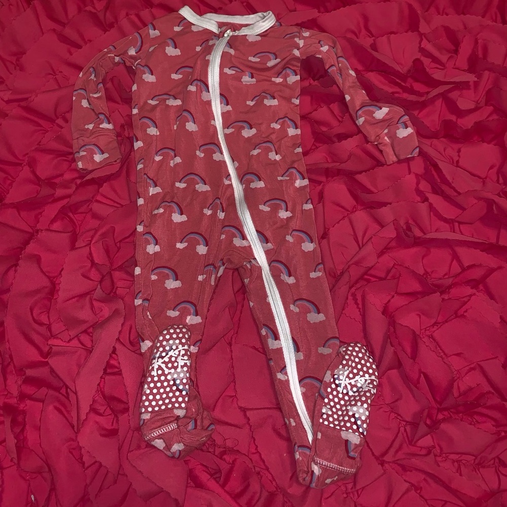 Rainbow footie Kickee